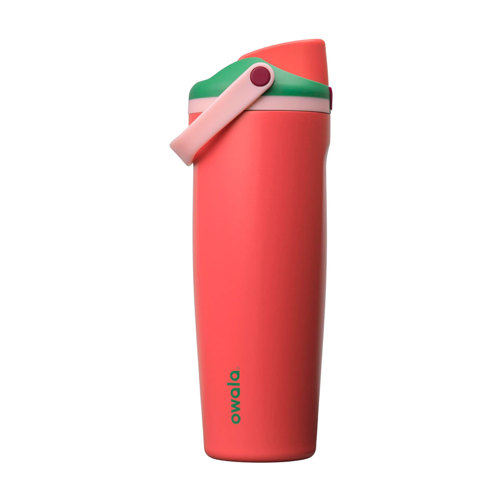 Owala FreeSip Sway Insulated Stainless Steel Water Bottle with Two-Way Spout, Built-In Straw and Bucket Handle, Made for Travel, School, and Sports, 30oz, BPA Free, Leak Proof, Putting Green