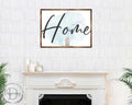 Home — Wooden Farmhouse Sign | Housewarming & Wall Decor Gift