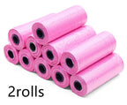 Colorful Coiled Dog Waste Bags | 1, 2, 5 & 10 Roll Packs