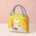 Insulated Lunch Tote | Cartoon Print Thermal Cooler Bag for Work, School & Picnics