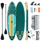 Sweetcrispy Inflatable Stand Up Paddle Board | Wide Stable Design | All Skill Levels | Full Accessories