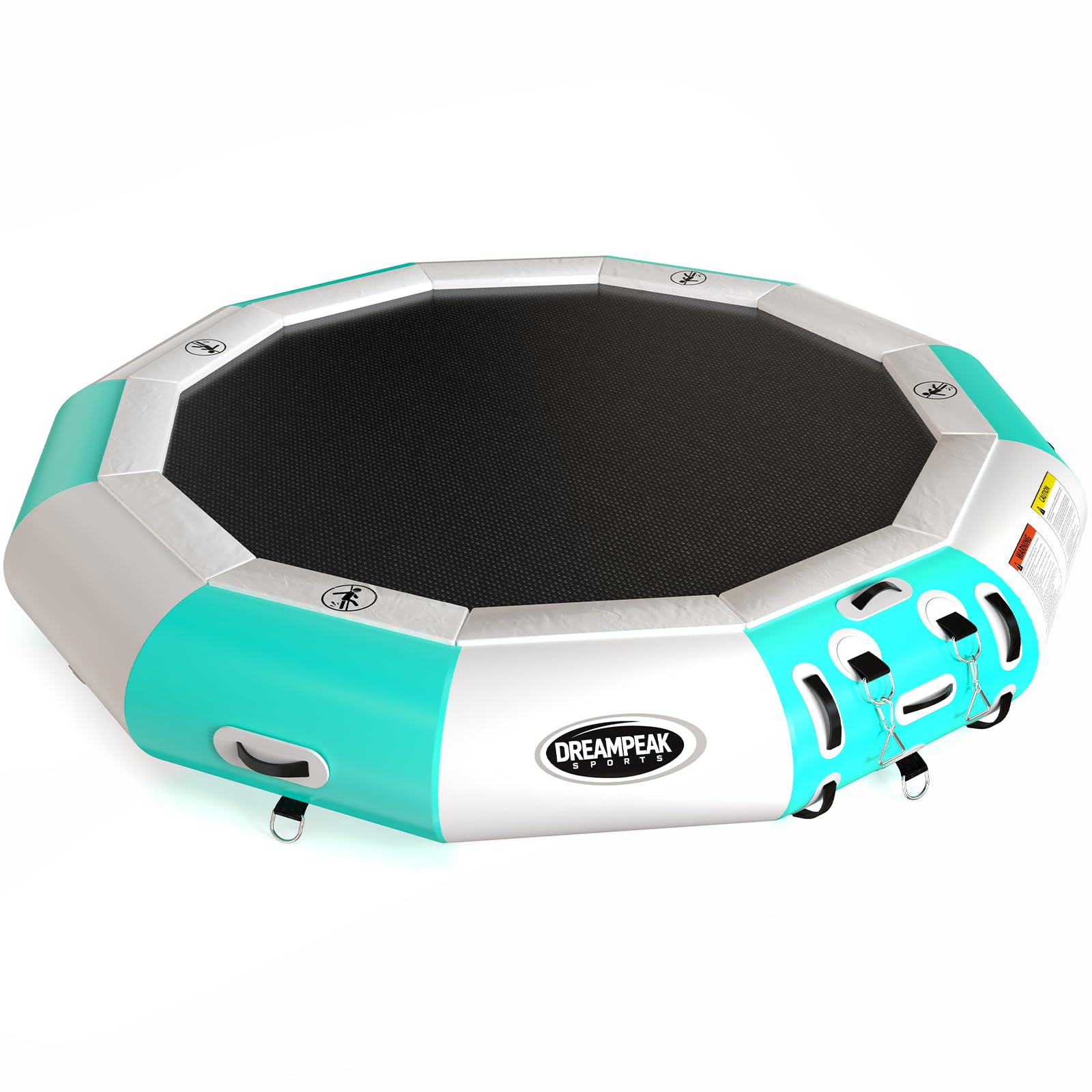 Water Trampoline for Lake | Inflatable Floating Bouncer | 10FT & 13FT | Electric Pump & Ladder Included
