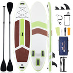Sweetcrispy Inflatable Stand Up Paddle Board | Wide Stable Design | All Skill Levels | Full Accessories