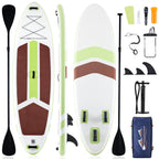 Sweetcrispy Inflatable Stand Up Paddle Board | Wide Stable Design | All Skill Levels | Full Accessories