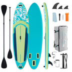 Sweetcrispy Inflatable Stand Up Paddle Board | Wide Stable Design | All Skill Levels | Full Accessories