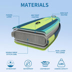 Sweetcrispy Inflatable Stand Up Paddle Board | Wide Stable Design | All Skill Levels | Full Accessories