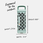 Turtlebox Ranger Outdoor Bluetooth Speaker | 105dB | IP67 Waterproof | Rugged & Portable