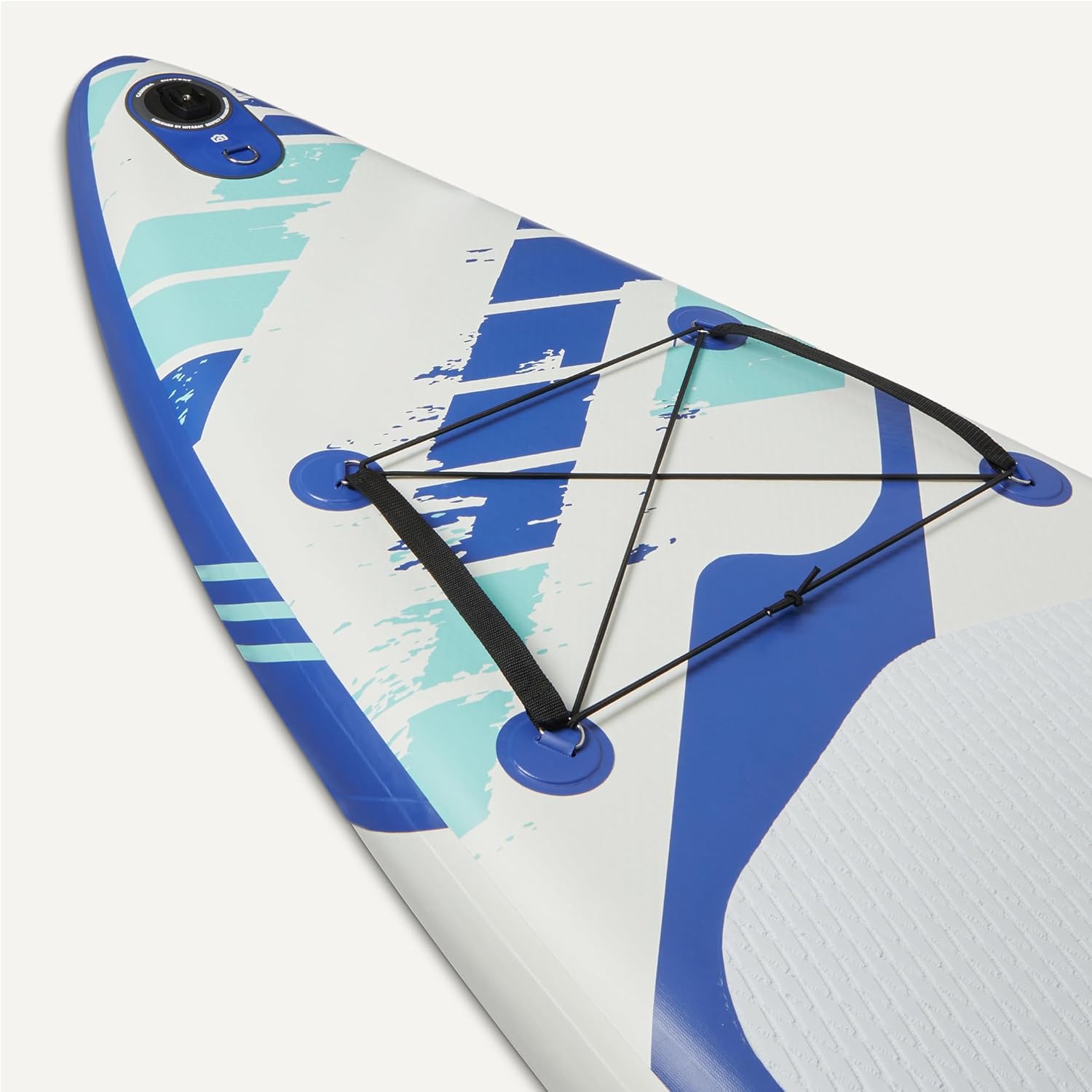 Amazon Basics Inflatable Stand Up Paddleboard | 132" x 33" | Full Accessory Kit Included