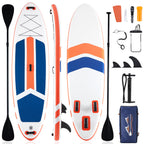 Sweetcrispy Inflatable Stand Up Paddle Board | Wide Stable Design | All Skill Levels | Full Accessories