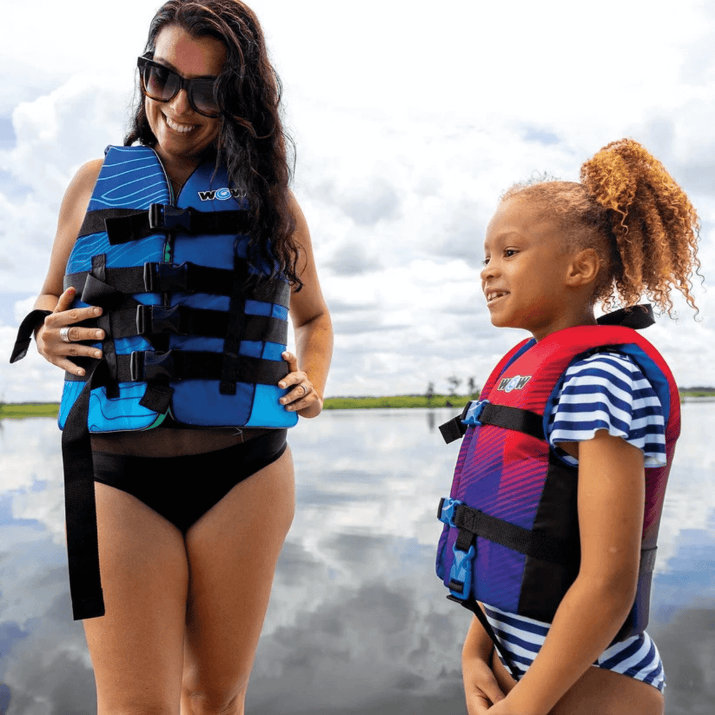 WOW Watersports Vis-Wave Child Life Vest-3