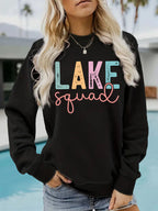 LAKE Printed Hoodie for Women