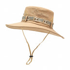 Men's  Bucket Hat Outdoor Sun Protection Wide Brim Hat Fishing Cap Beach Hiking Sun Hat
