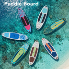Sweetcrispy Inflatable Stand Up Paddle Board | Wide Stable Design | All Skill Levels | Full Accessories