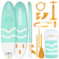 HUIIKE Inflatable Paddle Board & Kayak 2-in-1 | 10' x 33" | Full Pack with Kayak Seat & Accessories