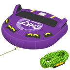 Towable Tubes for Boating | 1-3 Rider | Cockpit Style with Rope Included | Lake & River
