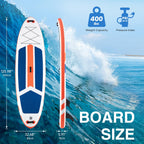 Sweetcrispy Inflatable Stand Up Paddle Board | Wide Stable Design | All Skill Levels | Full Accessories