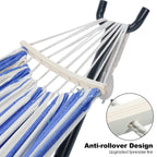 GAFETE Double Hammock with Stand | 2-Person | 600 lb Capacity | Indoor & Outdoor