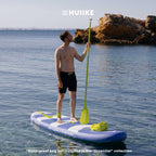 HUIIKE Inflatable Paddle Board & Kayak 2-in-1 | 10' x 33" | Full Pack with Kayak Seat & Accessories