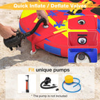 Towable Tubes for Boating | 1-3 Rider | Cockpit Style with Rope Included | Lake & River