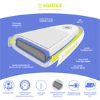 HUIIKE Inflatable Paddle Board & Kayak 2-in-1 | 10' x 33" | Full Pack with Kayak Seat & Accessories