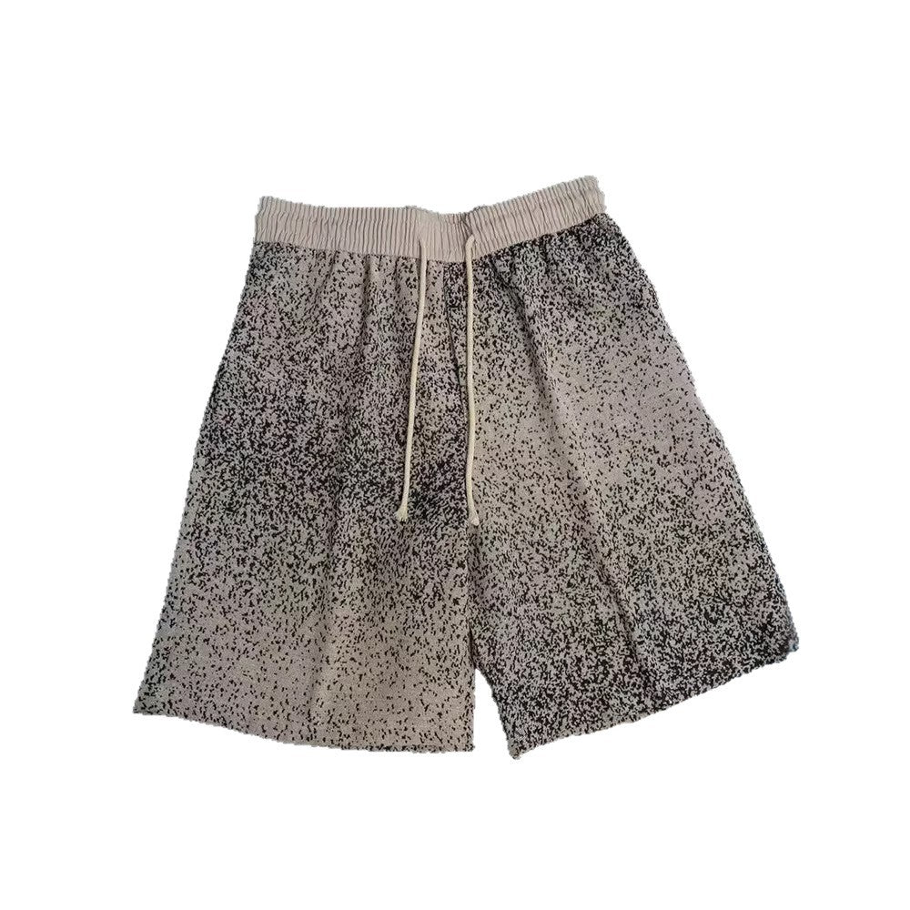 Hawaiian Ethnic Style Knitted Shorts for Men