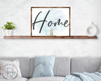 Home — Wooden Farmhouse Sign | Housewarming & Wall Decor Gift