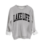 Lake Life Printed Long Sleeve Hoodie
