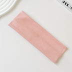Cotton Elastic Headband Wide Sweat-Absorbent Band, Solid Color, Multi-Functional Headwear