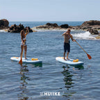 HUIIKE Inflatable Paddle Board & Kayak 2-in-1 | 10' x 33" | Full Pack with Kayak Seat & Accessories