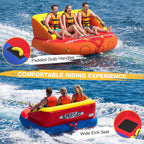 Towable Tubes for Boating | 1-3 Rider | Cockpit Style with Rope Included | Lake & River