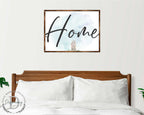 Home — Wooden Farmhouse Sign | Housewarming & Wall Decor Gift
