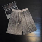 Hawaiian Ethnic Style Knitted Shorts for Men
