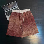 Hawaiian Ethnic Style Knitted Shorts for Men