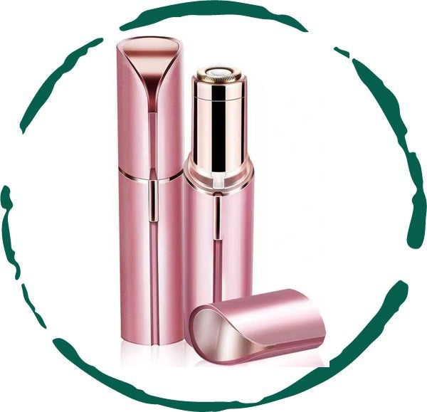 Facial Hair Remover for Women | Painless Peach Fuzz Remover with LED Light