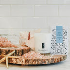 Seaside Soy Candle – Sea Salt, Wood & Jasmine | 11oz, 60-70hr Burn
