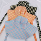 Color Palette Gingham Beach Hat-0