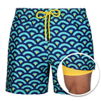 2022 Summer Shorts Men's Beach Pants Sports Pants Printed Double-Layer Shorts Men's Casual Quick-Drying Floral Shorts Men