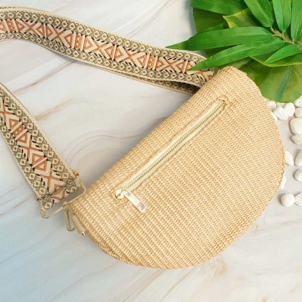 Bahama Breeze Sling Bag | Woven Crossbody Bag | 5 Colors