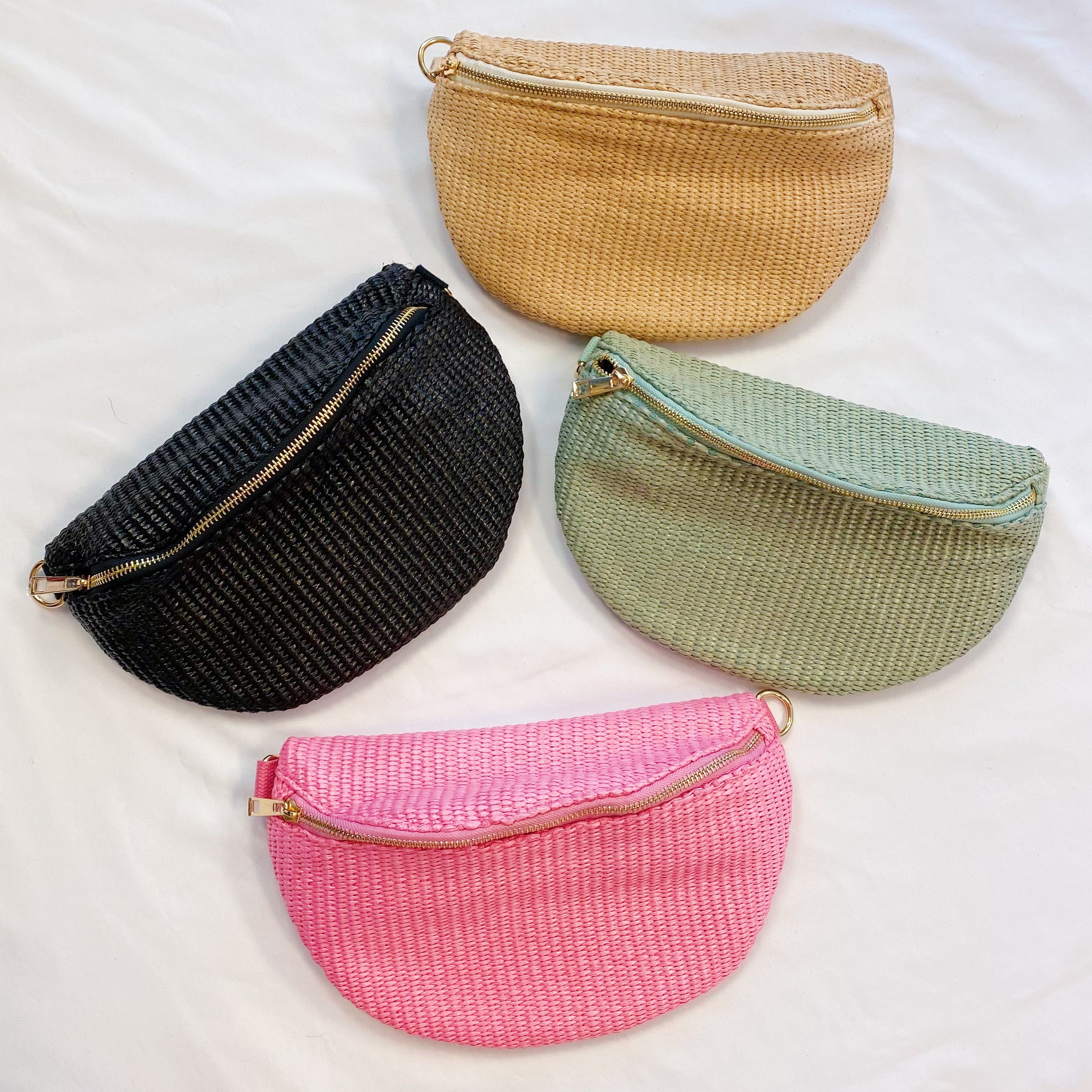Bahama Breeze Sling Bag | Woven Crossbody Bag | 5 Colors
