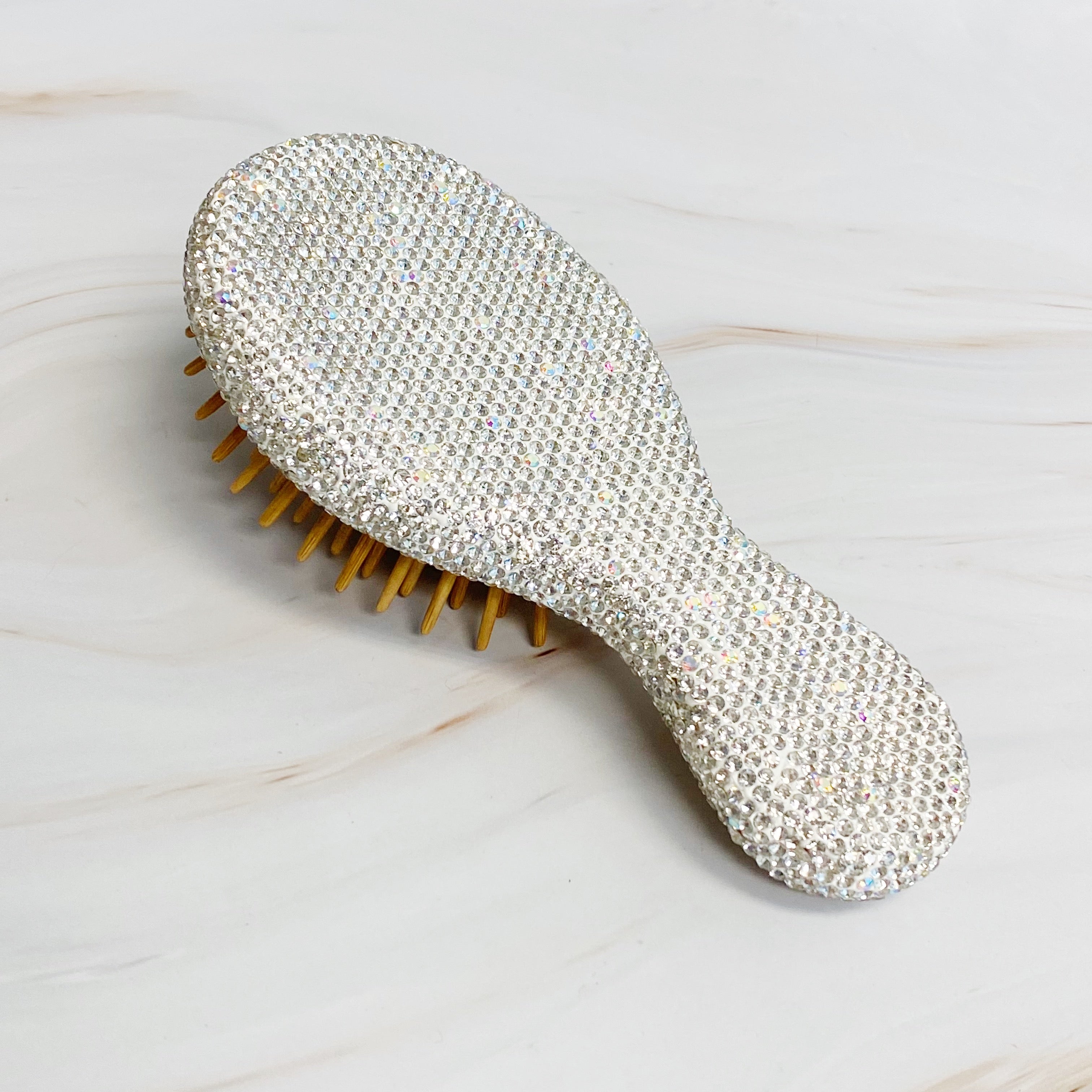 It Girl Life Glam Hair Brush | Rhinestone Wooden Brush | 3 Styles