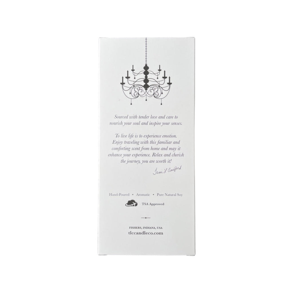 Travel Candle with Matches – Seaside | Sea Salt, Wood & Jasmine Soy Candle