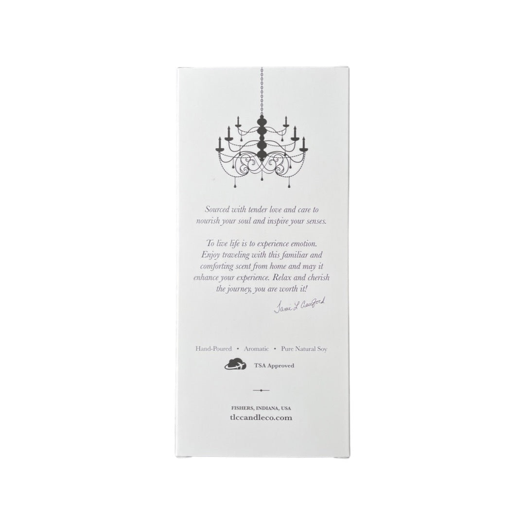 Travel Candle with Matches – Pillow Talk | Peony, Jasmine & Rose Soy Candle