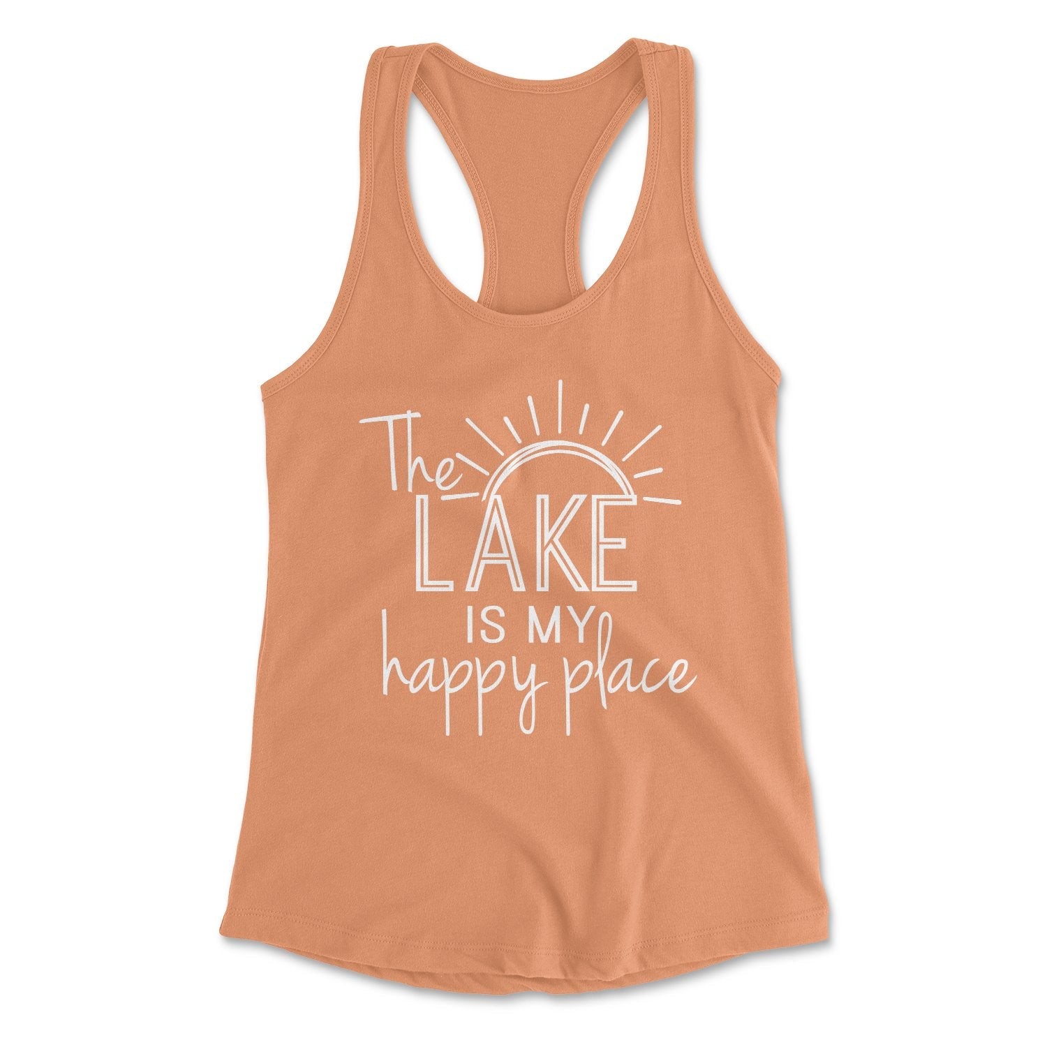 The Lake Is My Happy Place Tank Top