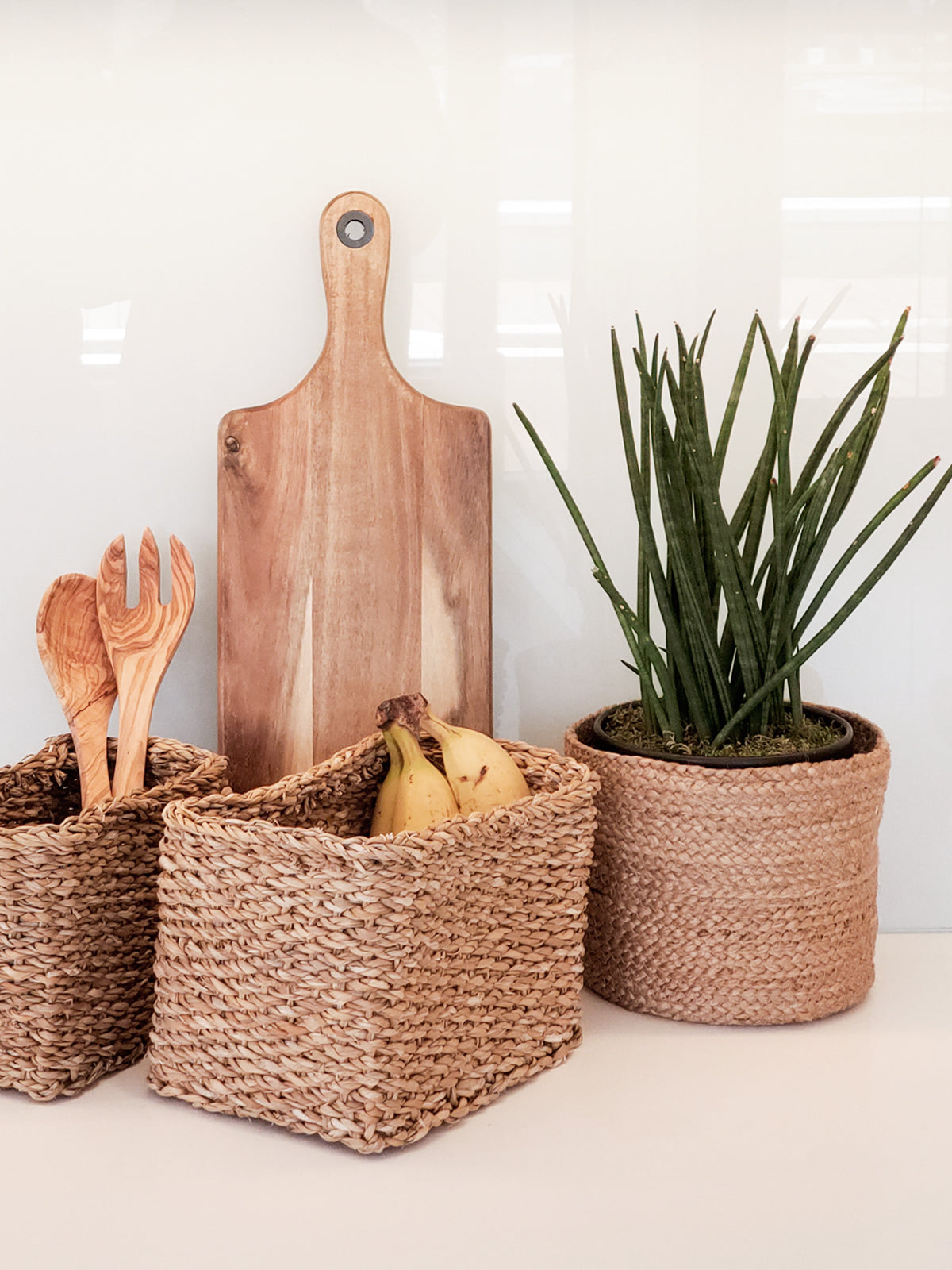 Kata Bin Handwoven Jute Basket | Eco-Friendly Storage Basket Set