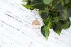 Kindness Counts Keychain, Wooden Keychain, There is Power in Kindness Key Ring with Hearts-3