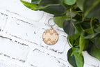 Floral Wooden Keychain | Handmade Flower Key Ring — Plant Lady Gift