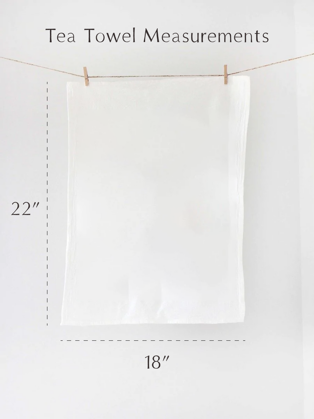 Butterfly Tea Towel Terra-cotta – Watercolor Print, Cotton | Made in USA by Highland Ridge Decor