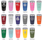 Life is Better at the Lake Lake Life Tumbler Travel Mug Insulated Laser Engraved Coffee Cup 20 oz
