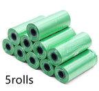 Colorful Coiled Dog Waste Bags | 1, 2, 5 & 10 Roll Packs