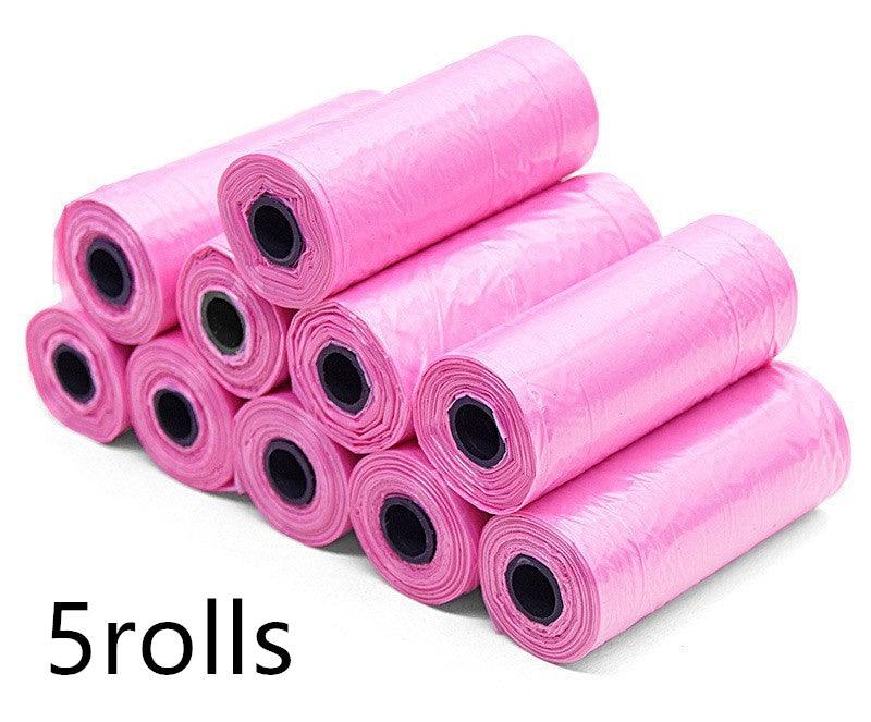 Colorful Coiled Dog Waste Bags | 1, 2, 5 & 10 Roll Packs